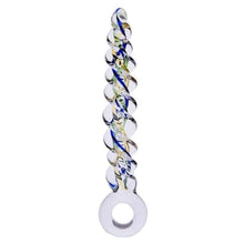 Load image into Gallery viewer, BDSM Spiral Kind of Pleasure Stimulation Glass Dildo
