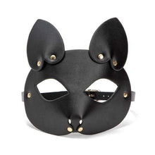 Charger l&#39;image dans la galerie, Masque en cuir Foxy BDSM
