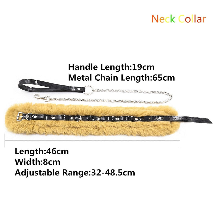 Brown Furry Beginner's Bondage Kit, gallery view 7