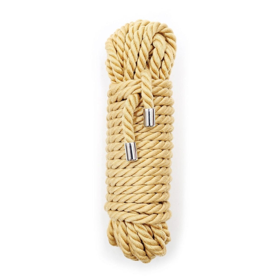 Hochwertiges braunes Shibari-Seil