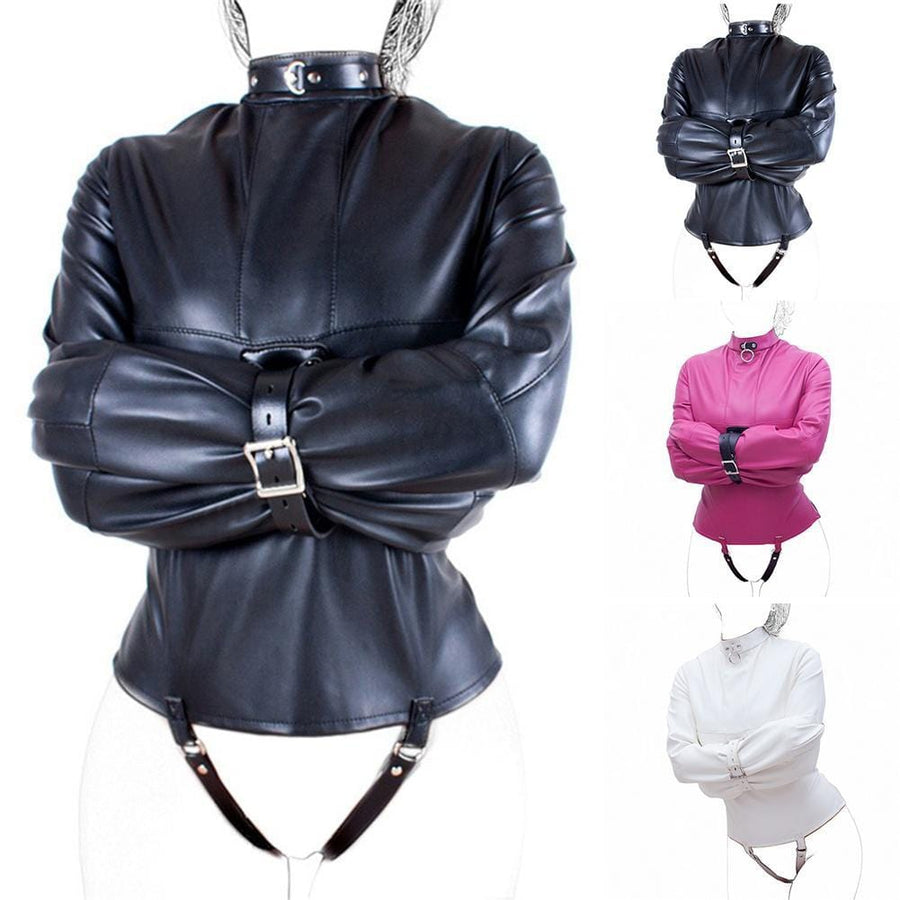 Leather Harness BDSM Straitjacket product view