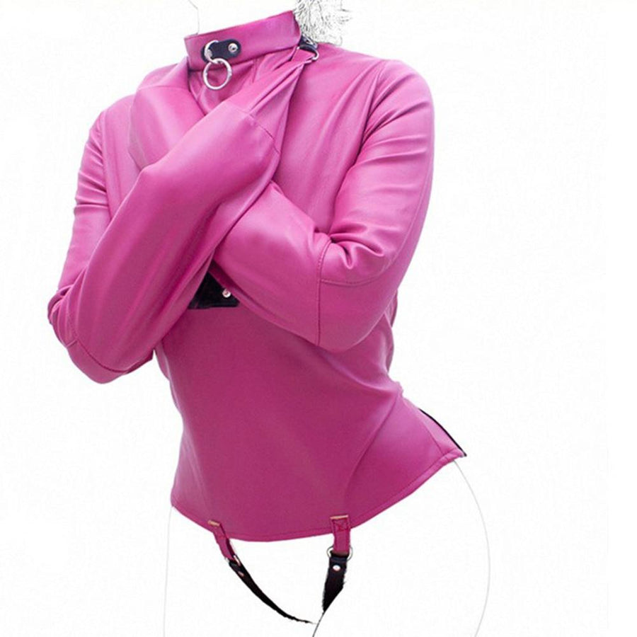 Leather Harness BDSM Straitjacket, gallery view 6