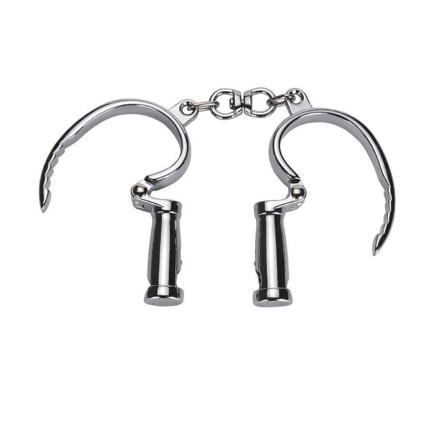 Shiny Horseshoe Like Iron Shackles BDSM, gallery view 2