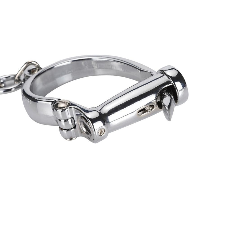 Shiny Horseshoe Like Iron Shackles BDSM, gallery view 5