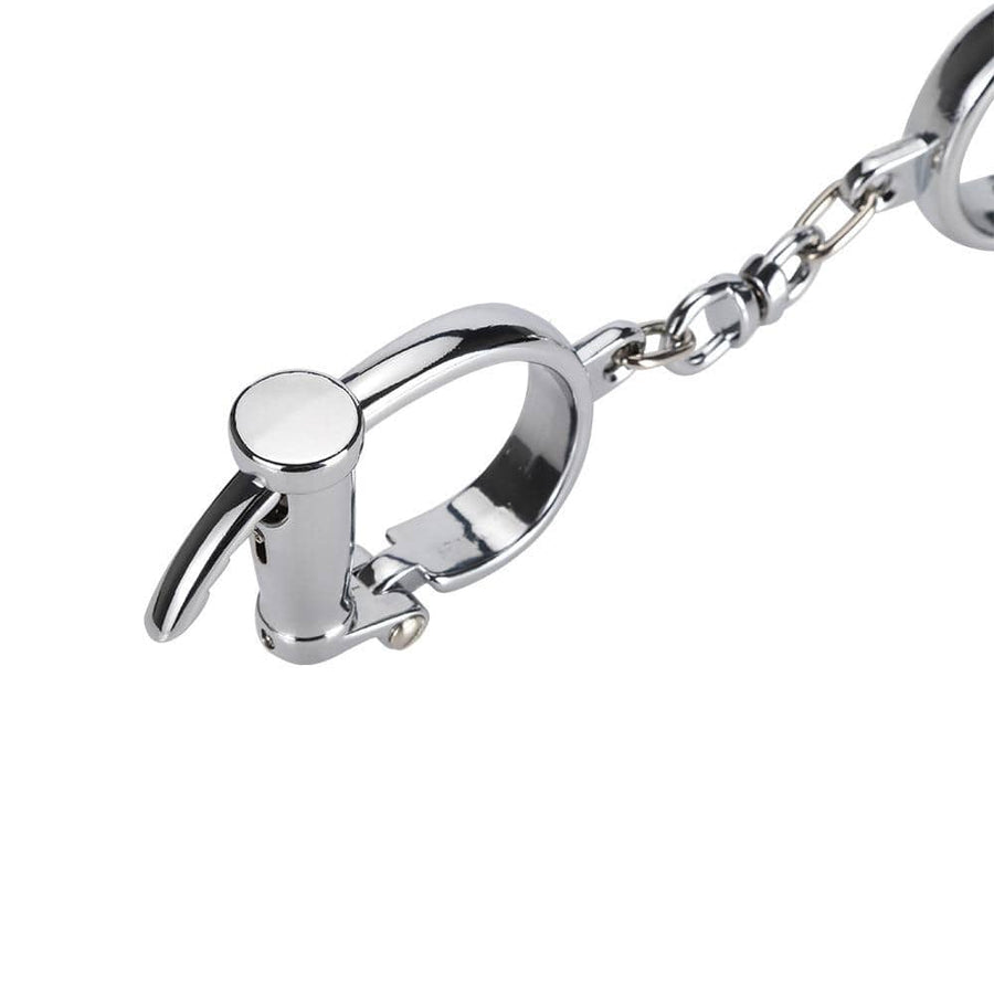 Shiny Horseshoe Like Iron Shackles BDSM, gallery view 3
