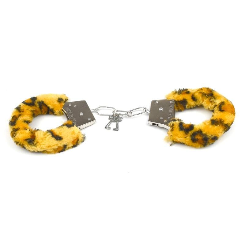 It's Time to Play Fuzzy Handcuffs BDSM product view