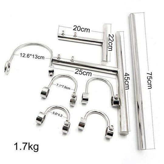 Heavy Duty Stainless Bondage Stocks product view