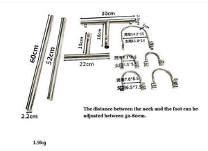 Crosses de bondage robustes en acier inoxydable