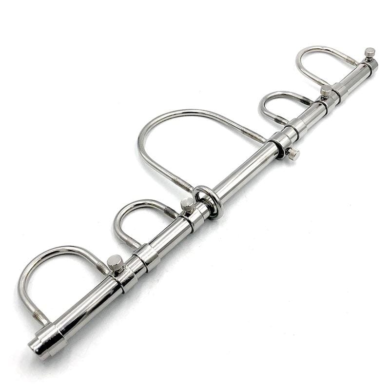 Heavy Duty Stainless Bondage Stocks, gallery view 6