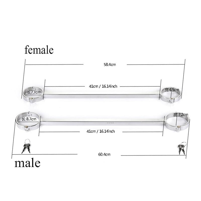 Stainless Leg Spreader Sex Toy BDSM, gallery view 5