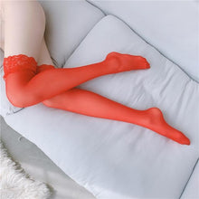 Load image into Gallery viewer, Ultra Thin Lace Stockings
