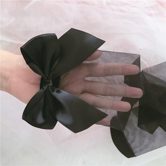 Bowknot Silk Stockings, gallery view 3