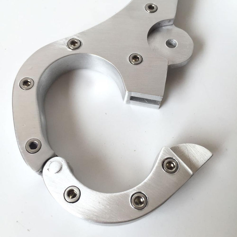 Deluxe Aluminium Scissor-Type Pillory BDSM, gallery view 4