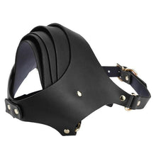 Load image into Gallery viewer, Layered Leather Slave Mask BDSM
