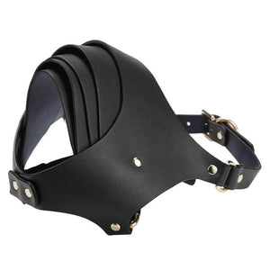 Layered Leather Slave Mask BDSM