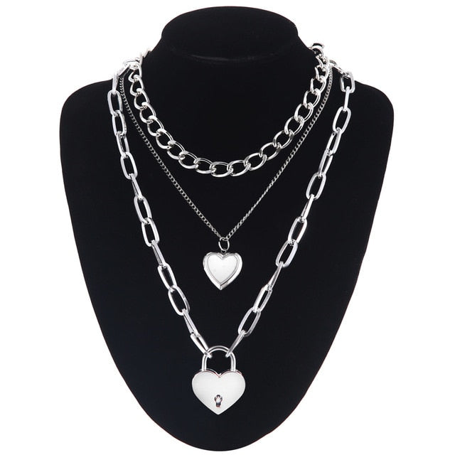 Submissive Necklace with Padlock BDSM DDLG, gallery view 19