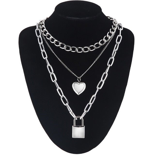 Submissive Necklace with Padlock BDSM DDLG, gallery view 6