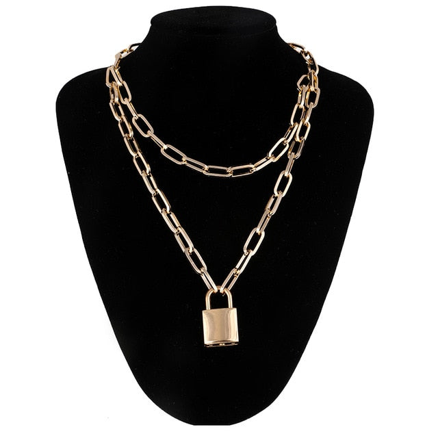 Submissive Necklace with Padlock BDSM DDLG, gallery view 18