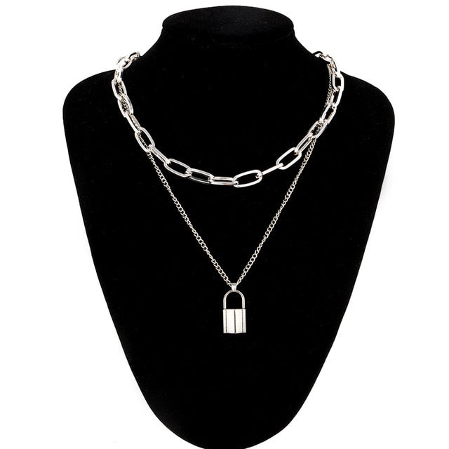 Submissive Necklace with Padlock BDSM DDLG, gallery view 27