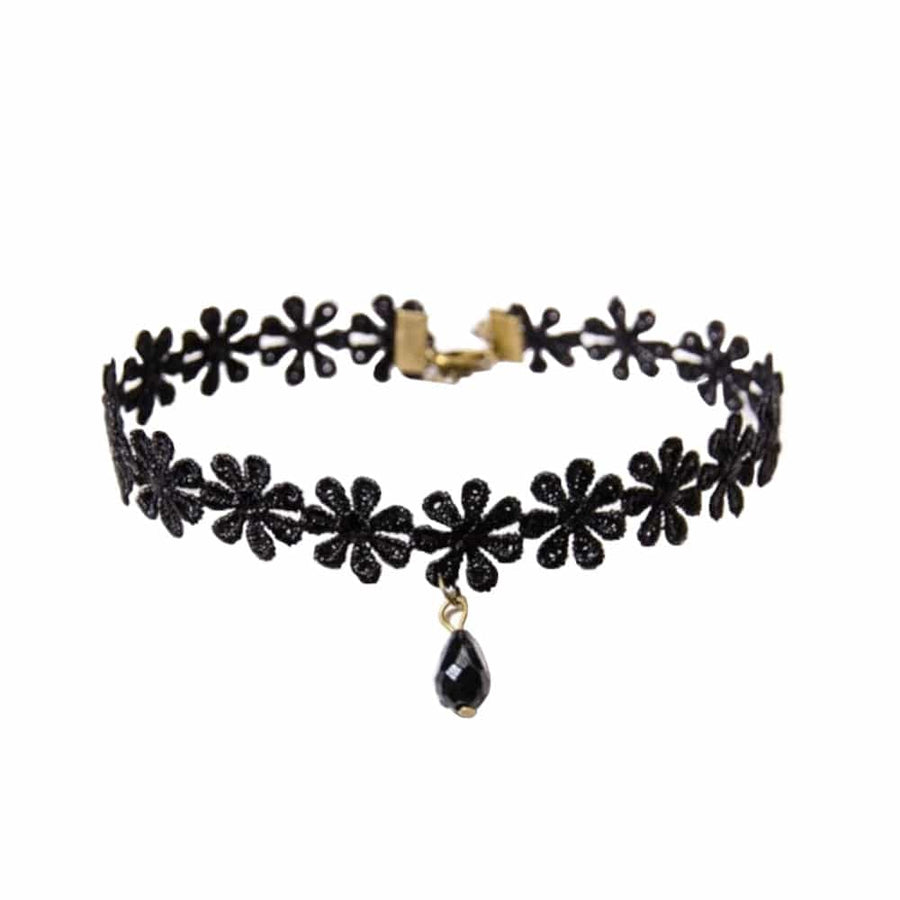 Floral Design Discreet Slave Collar product view