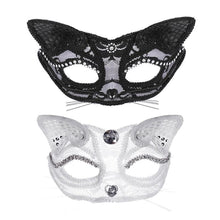 Load image into Gallery viewer, Feline Temptation Sexy Mask BDSM
