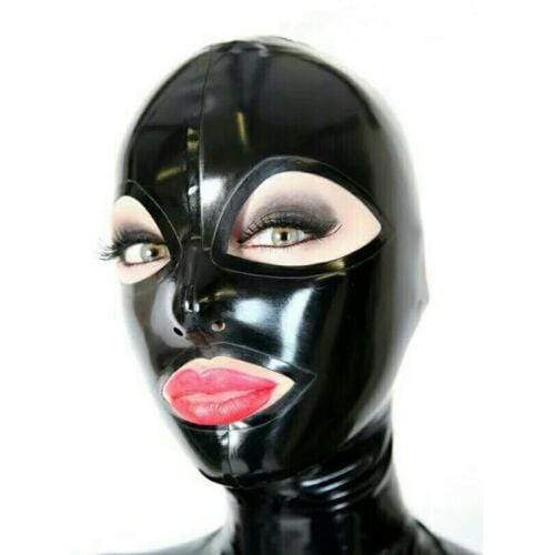 Dark Desire Handmade Latex Hood Helmet product view