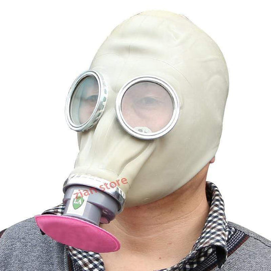 Full Face Rubber Gas Mask Helmet product view
