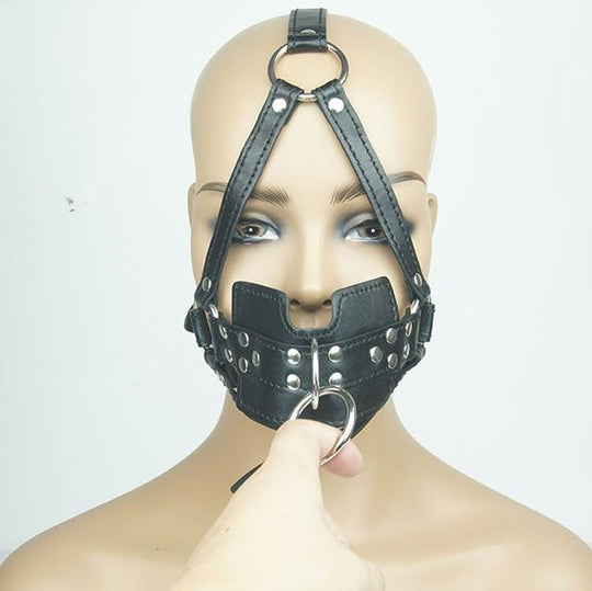 Bondage and Punishment Slave Muzzle product view