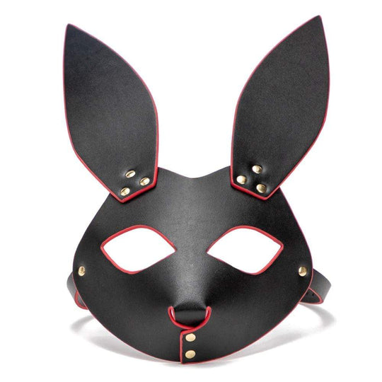 Big Bad Leather Wolf Mask product view