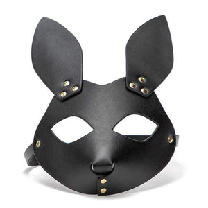 Big Bad Leather Wolf Mask