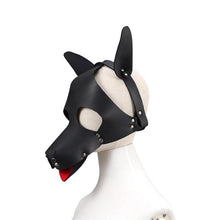 Load image into Gallery viewer, Canine Bondage BDSM Dog Mask
