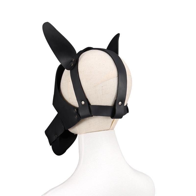 Leather BDSM Dog Mask BDSM, gallery view 5
