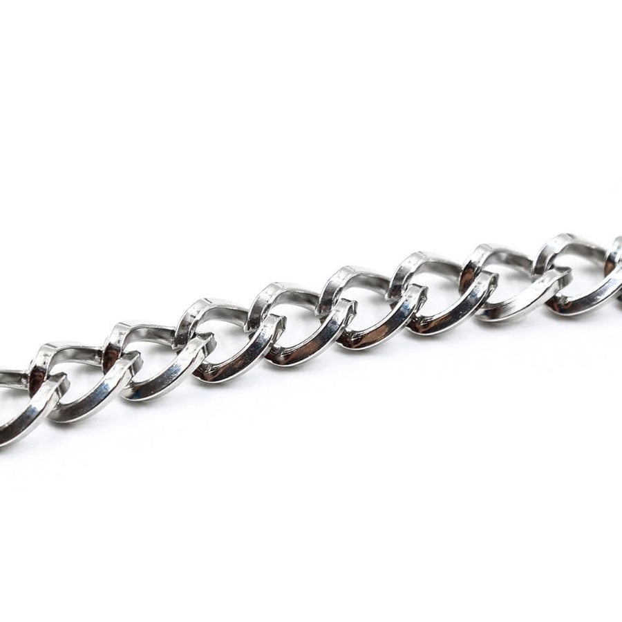 Locking Chainlike Metal Collar, gallery view 3