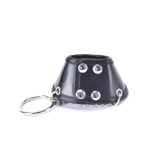 Adjustable Leather Parachute Ball Stretcher BDSM product view