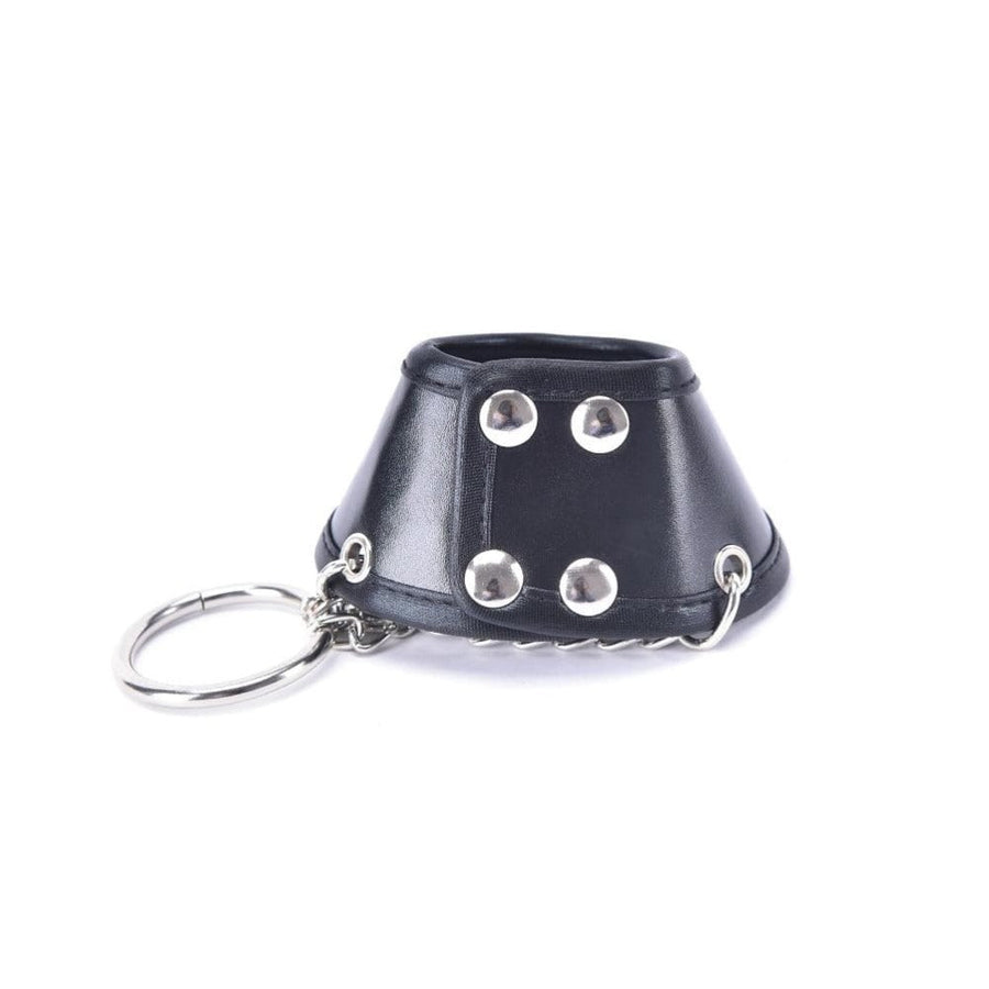 Adjustable Leather Parachute Ball Stretcher BDSM product view