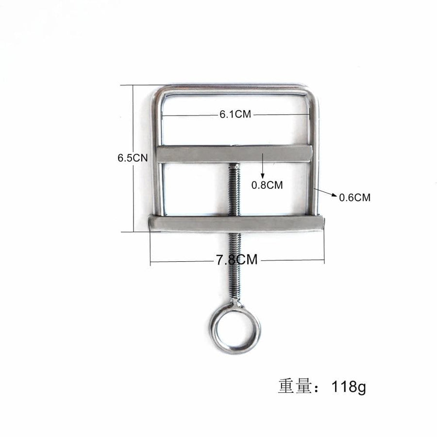 BDSM Stainless Testicle Vice, gallery view 4