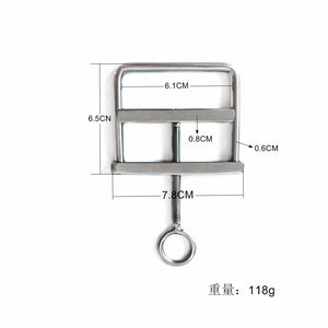 BDSM Stainless Testicle Vice