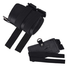 Charger l&#39;image dans la galerie, Corset en cuir noir pour bite BDSM
