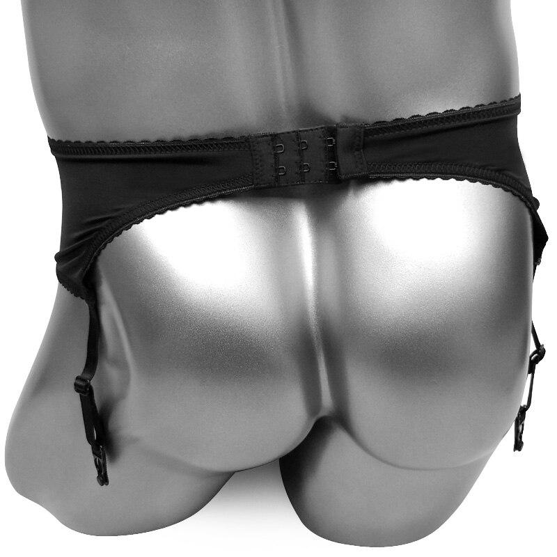 "Sissy Erika" Embroidered Garter Belt, gallery view 2