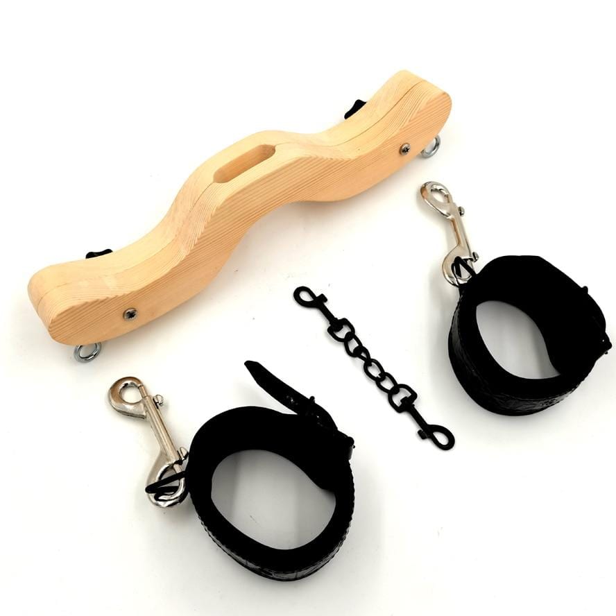 Ergonomic Wooden Humbler Bondage Toy BDSM product view