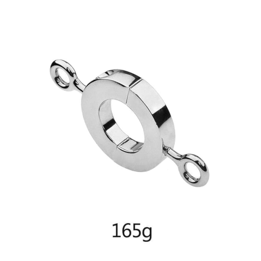 Metallic Testicle Stretcher Weights BDSM, gallery view 5