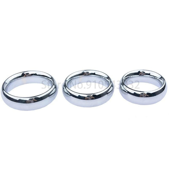 Stainless Cock Weight Trainer BDSM product view