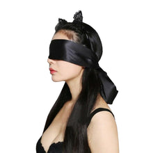 Load image into Gallery viewer, Classic Silk Sex Blindfold BDSM
