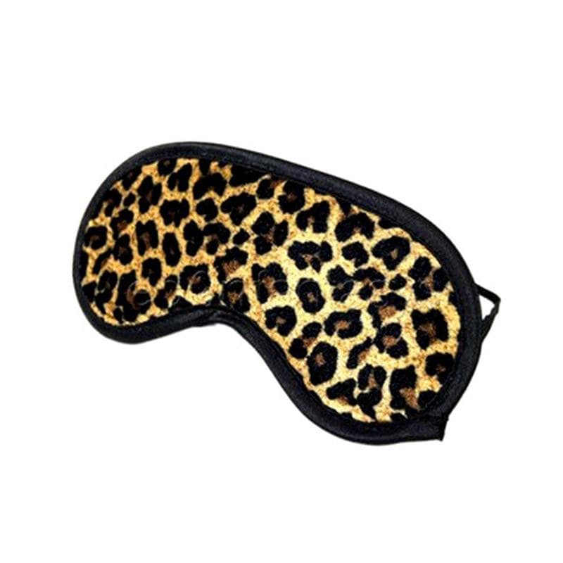 Leopard Pattern Sex Blindfold BDSM product view