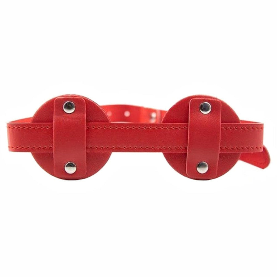 Adjustable Leather Sex Blindfold BDSM, gallery view 2