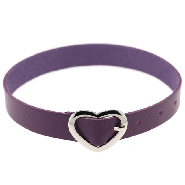 Submissive Heart Choker Necklace, gallery view 3