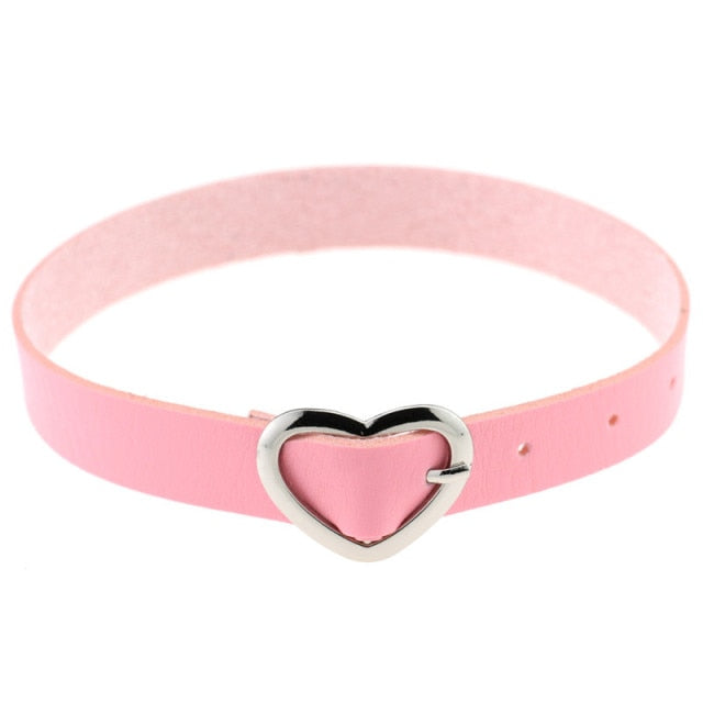 Submissive Heart Choker Necklace, gallery view 6