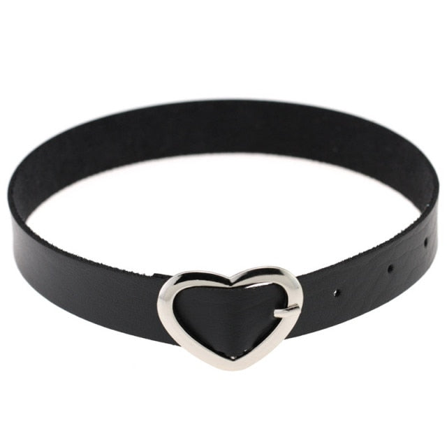 Submissive Heart Choker Necklace, gallery view 5