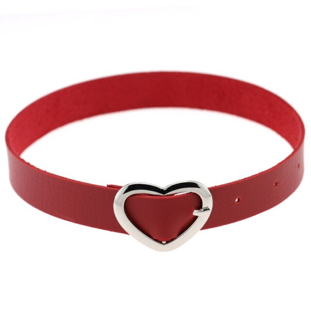 Submissive Heart Choker Necklace, gallery view 7