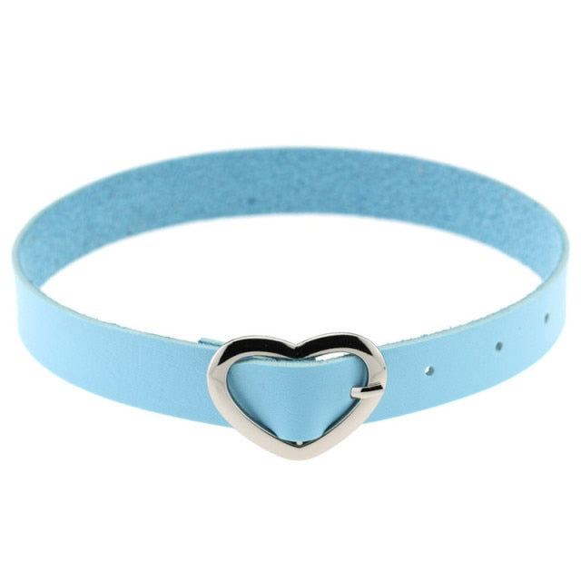 Submissive Heart Choker Necklace, gallery view 4
